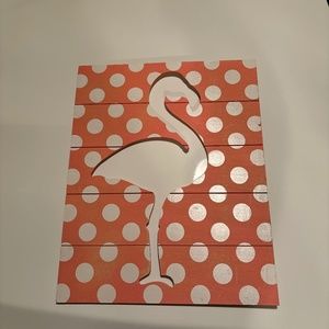 Flamingo wall decor